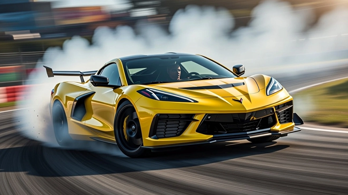 Corvette ZR1 Detonates